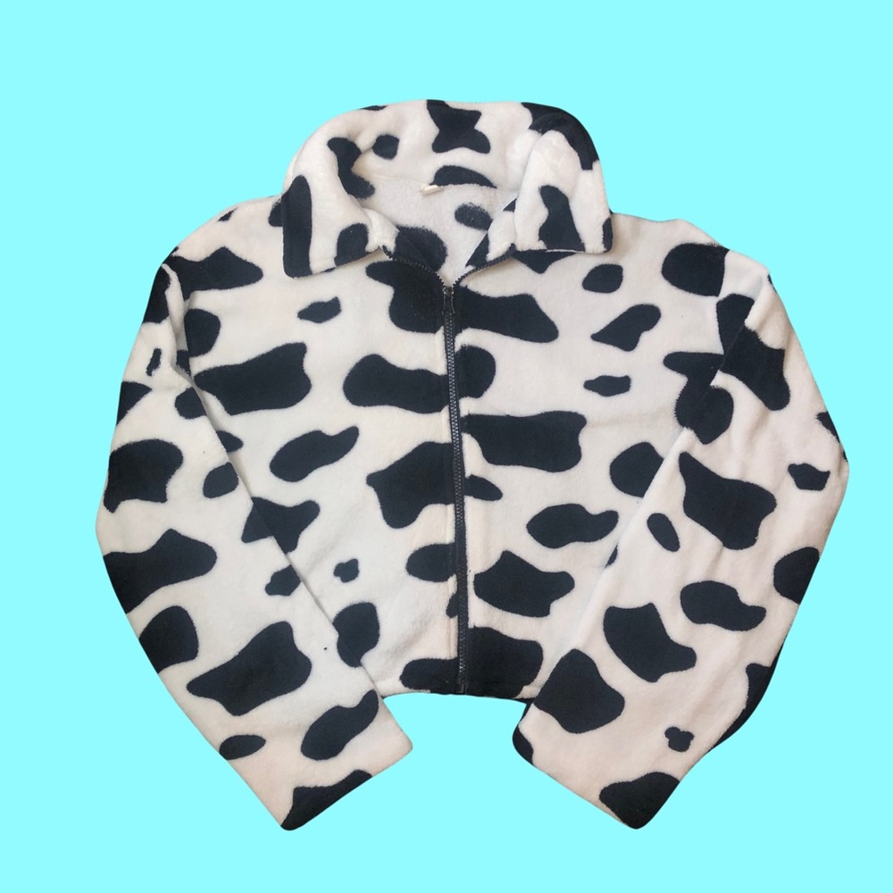 MakeMeChic Sold Out Fall Jackets Western Cowgirl Print SUPER Soft Jacket Size L